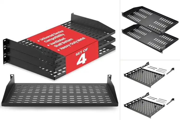 Detailed view of Best 19 Inch Server Rack Shelves