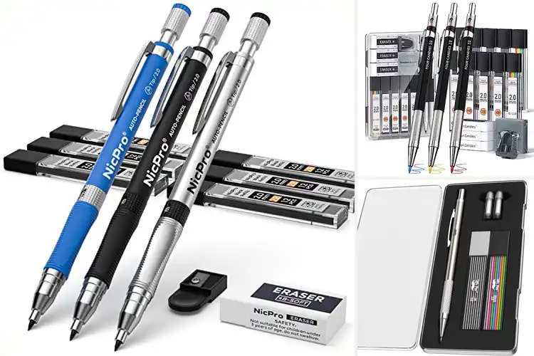 Detailed view of Best 2.0mm Mechanical Pencils for Precision & Comfort