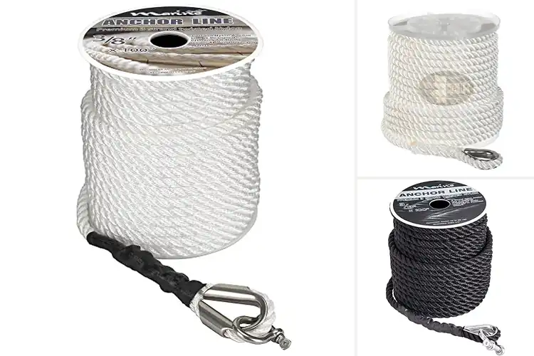 Detailed view of Best 3 Strand Nylon Anchor Lines