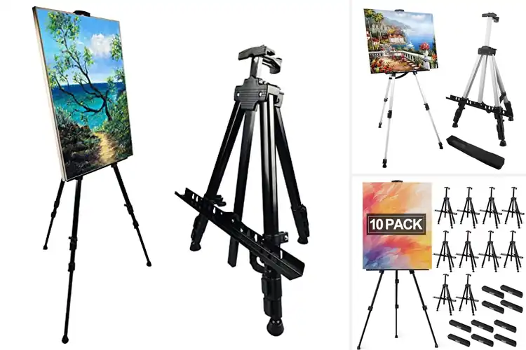 Detailed view of Best Adjustable Height Easels