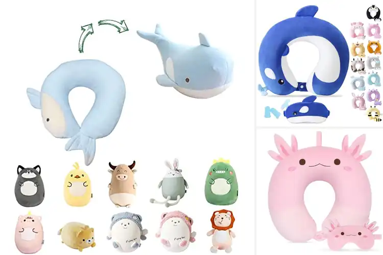 Detailed view of Best Adorable Sea Creature Neck Pillows For Children
