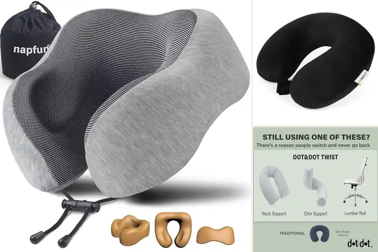 Detailed view of Best Airplane Travel Pillows