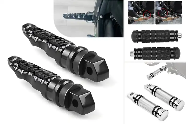 Detailed view of Best Aluminum Motorcycle Footpegs