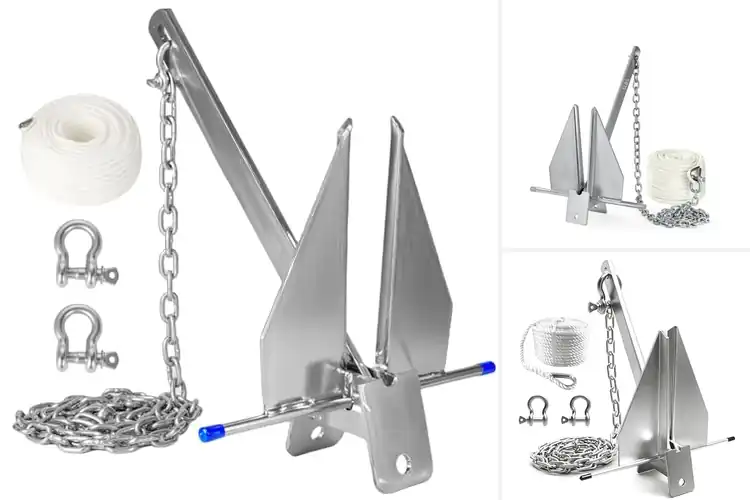 Detailed view of Best Anchor Rope Kits With Shackle
