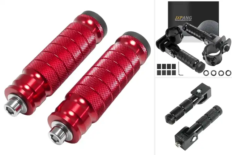 Detailed view of Best Anodized Motorcycle Footpegs