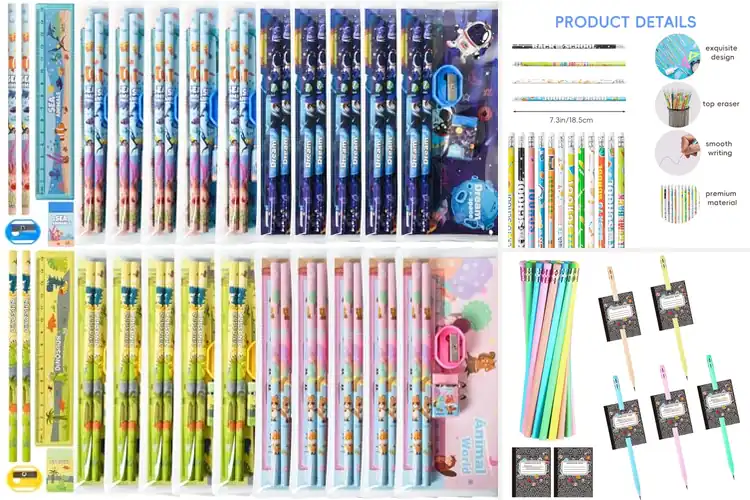 Detailed view of Best Back to School Pencil Sets