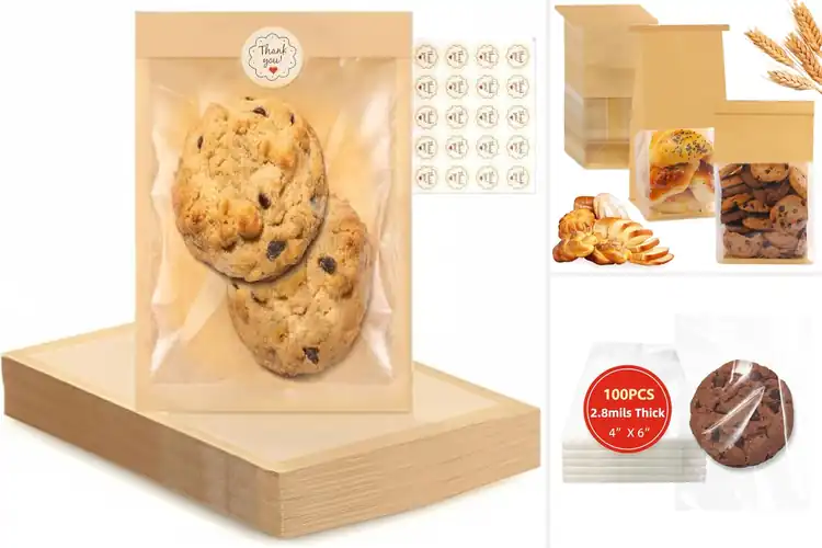 Detailed view of Best Bakery Packaging Bags For Cookies And Small Gifts