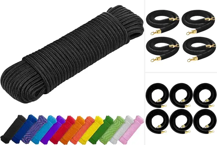 Detailed view of Best Black Ropes: Strength & Reliability for Every Task