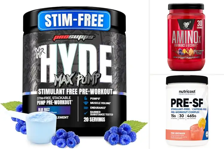 Detailed view of Best Caffeine Free Workout Supplements