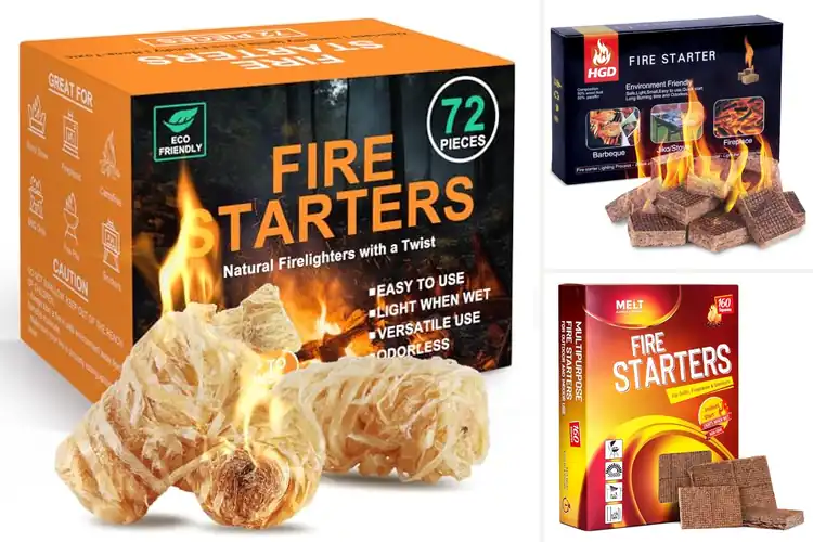 Detailed view of Best Camping Fire Starters for Easy Outdoor Warmth