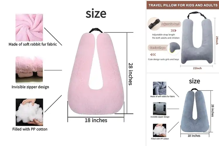 Detailed view of Best Car Travel Pillows