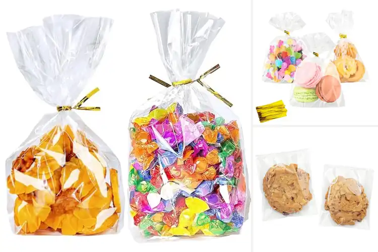 Detailed view of Best Clear Gift Bags For Cookies And Candy