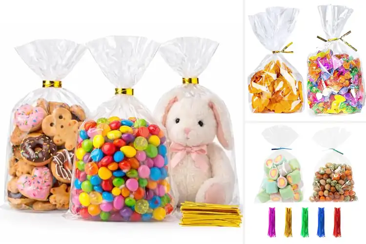 Detailed view of Best Clear Gift Bags For Favors