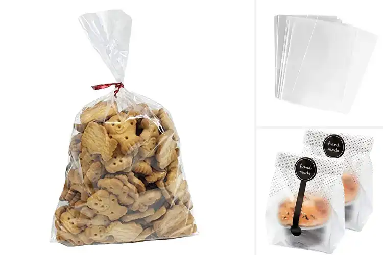 Detailed view of Best Clear Treat Bags For Bakery Counters And Orders