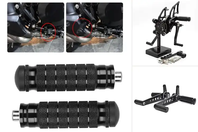 Detailed view of Best CNC Motorcycle Rearsets