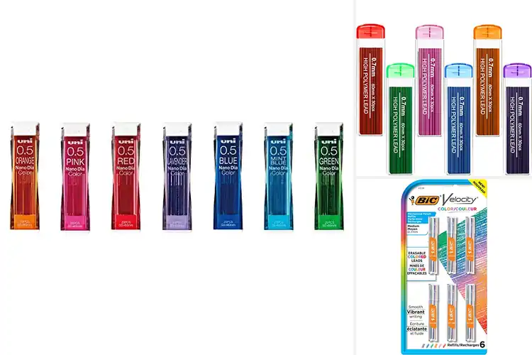 Detailed view of Best Colored Lead Refills