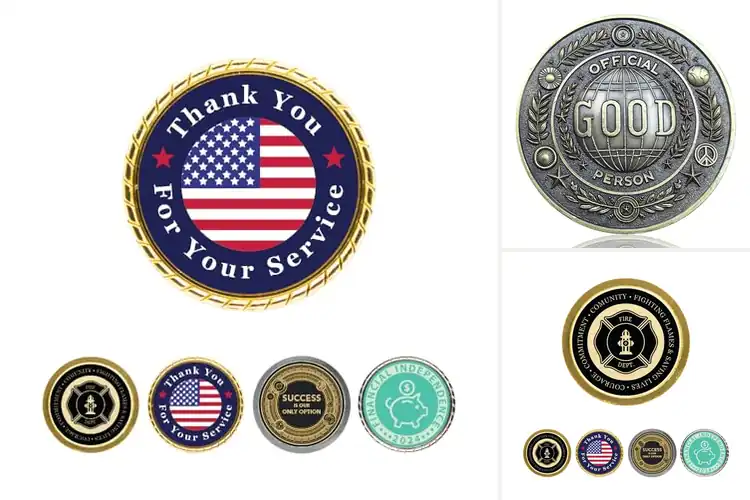 Detailed view of Best Custom Coins For Recognition Awards