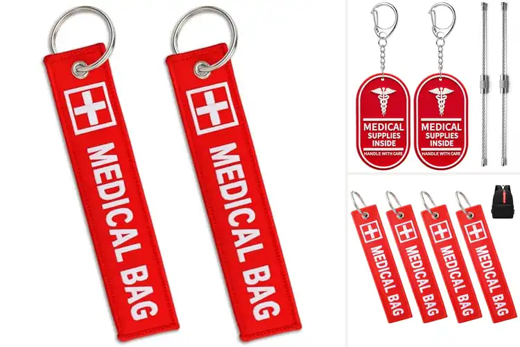 Detailed view of Best Double Sided Medical Tags