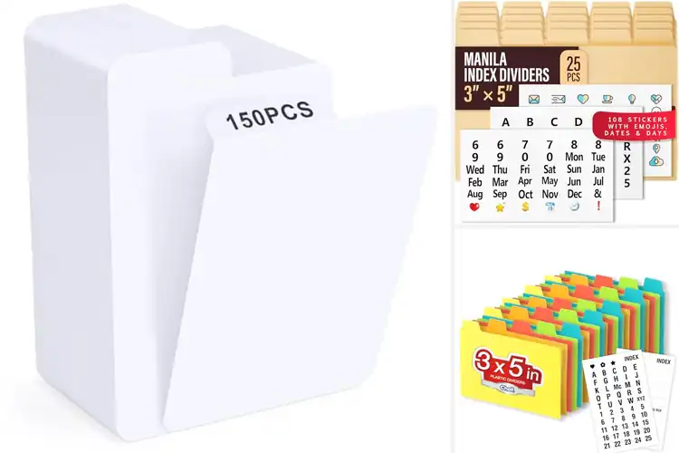 Detailed view of Best Durable Card Dividers