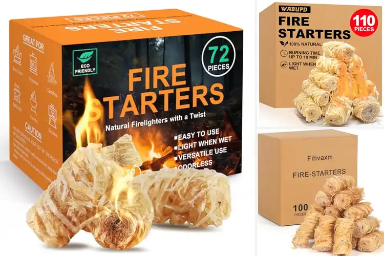 Detailed view of Best Eco-Friendly Fire Starters