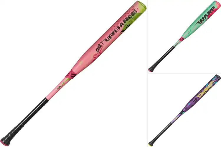 Detailed view of Best Flared Handle Bats