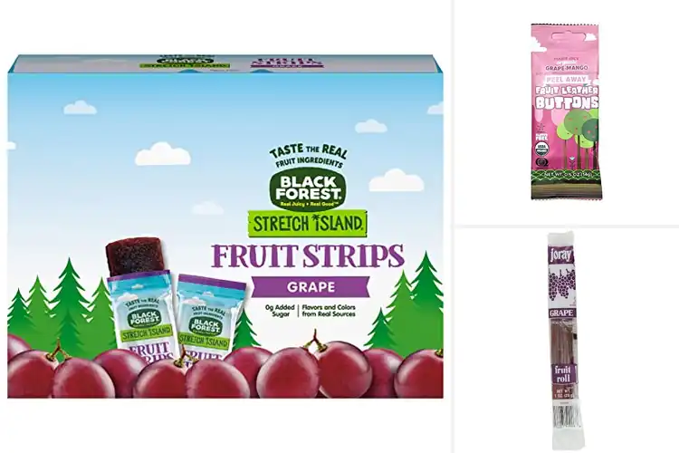 Detailed view of Best Grape Flavor Fruit Leather: Healthy Snacks for All Ages