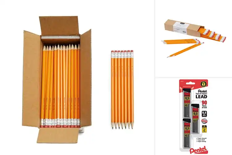 Detailed view of Best HB Lead Pencils
