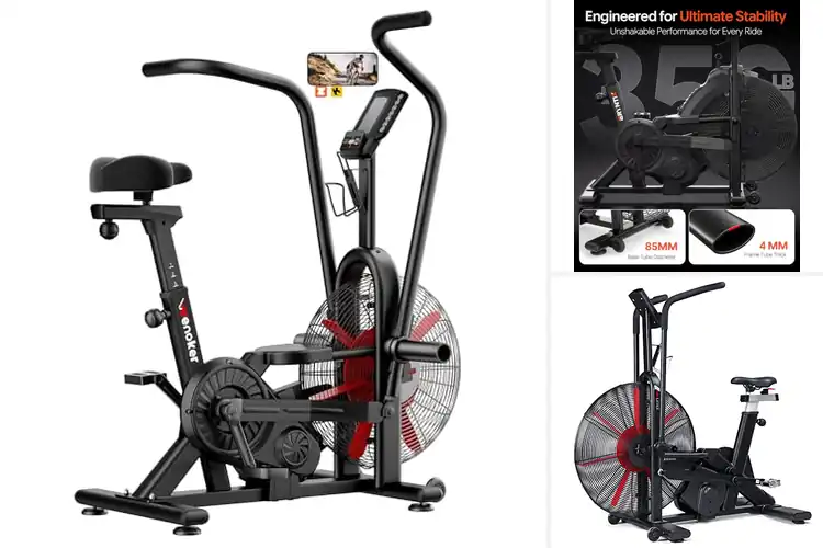 Detailed view of Best Heavy Duty Air Bikes: Top Picks for Strength & Cardio