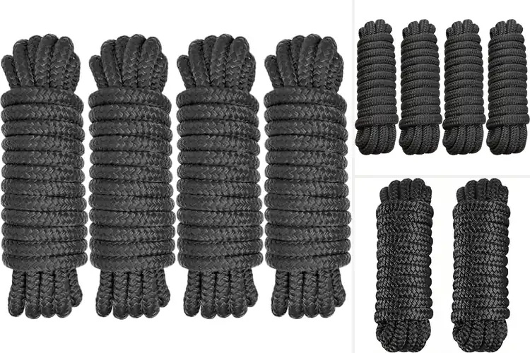 Detailed view of Best High Strength Mooring Lines