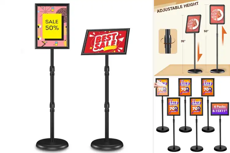 Detailed view of Best Indoor Display Signs: 10 Top Picks for Your Space