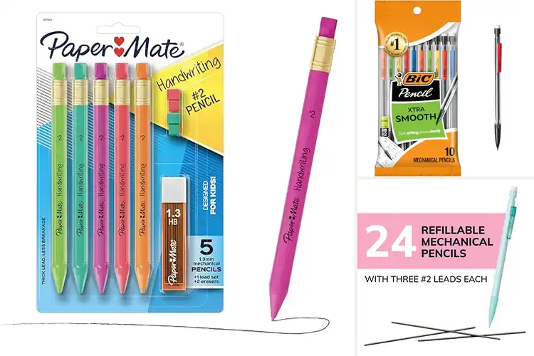 Detailed view of Best Mechanical Pencils for Kids: Top 10 Fun & Smooth Picks