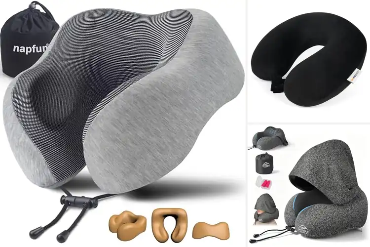 Detailed view of Best Memory Foam Travel Pillows