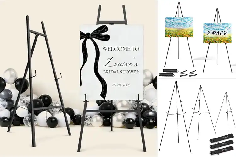 Detailed view of Best Metal Construction Easels