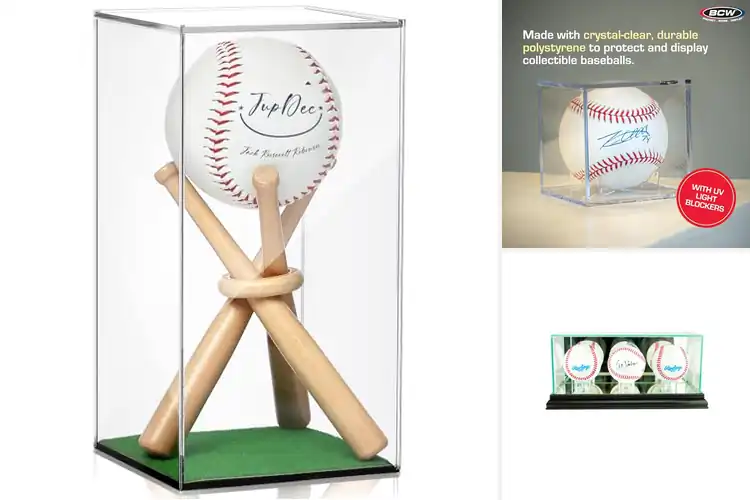 Detailed view of Best MLB Cases: Top Displays for Your Baseball Treasure