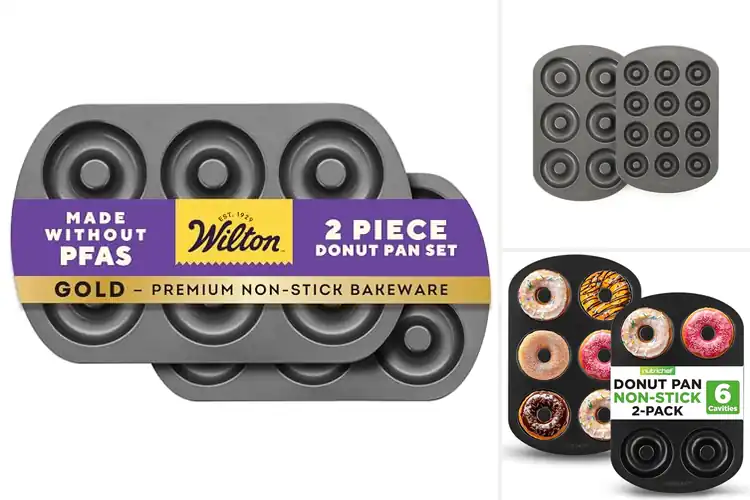 Detailed view of Best Nonstick Donut Pan Set: Bake Like a Pro Effortlessly