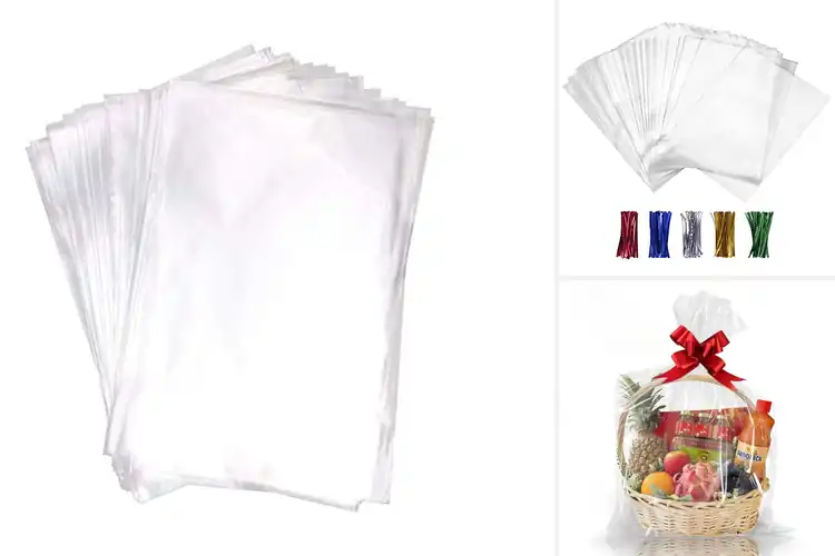 Detailed view of Best OPP Plastic Clear Gift Bags