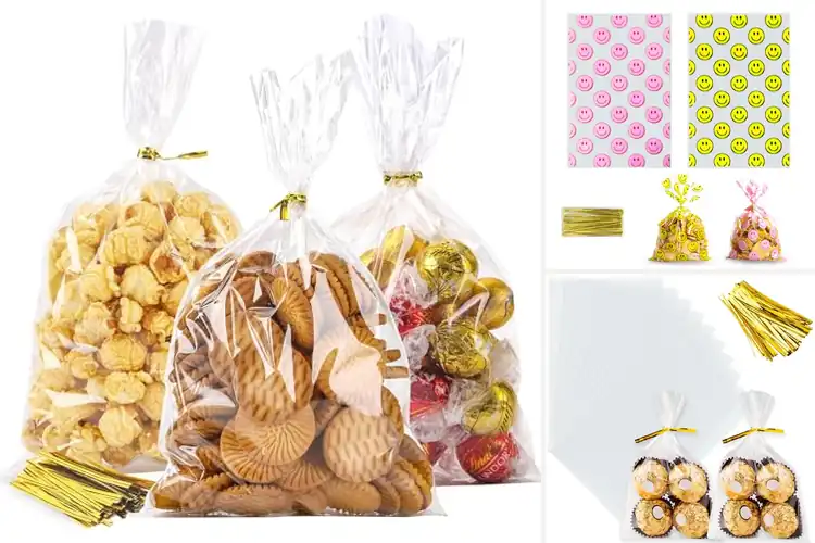 Detailed view of Best Party Favor Bags With Twist Ties