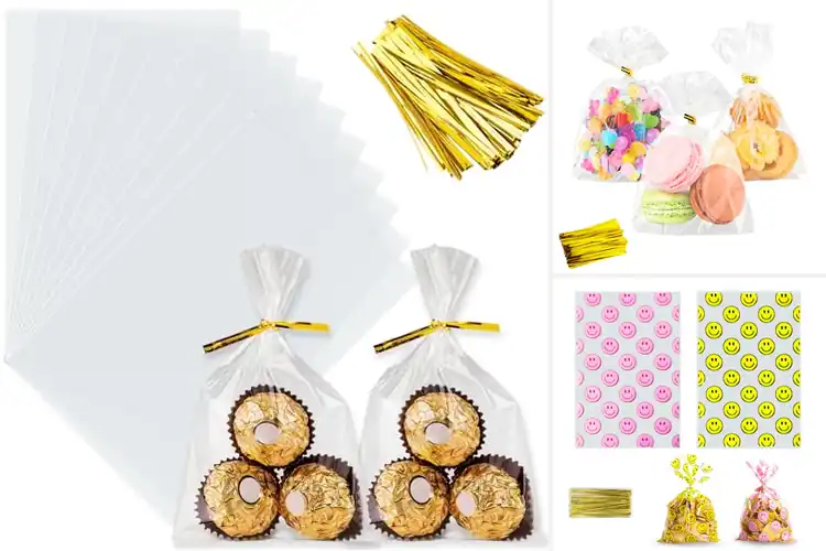 Detailed view of Best Party Favors Bags With Twist Ties