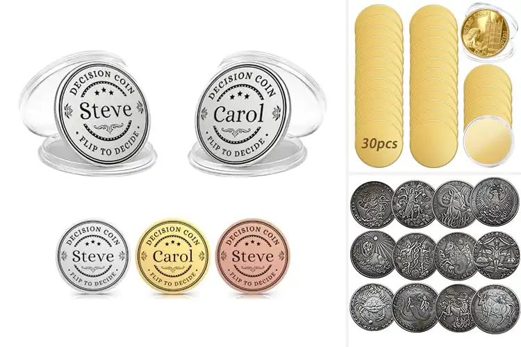 Detailed view of Best Personalized Metal Coins For Gifts