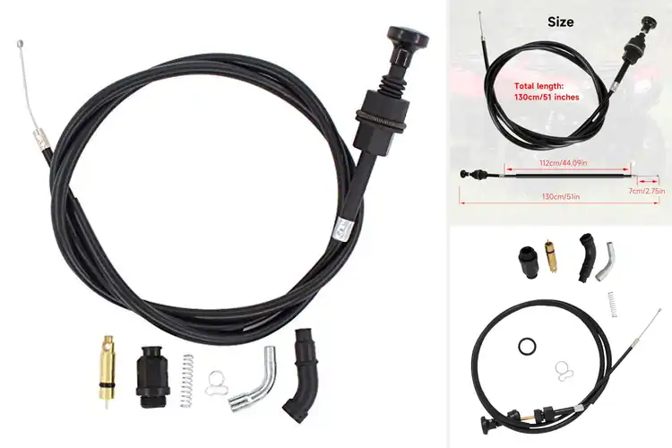 Detailed view of Best Rancher 350 Choke Cable