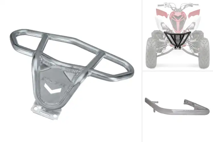 Detailed view of Best Raptor 700 Front Grab Bar Fitment