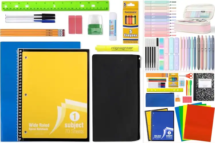Detailed view of Best School Supplies Sets 20-102pcs