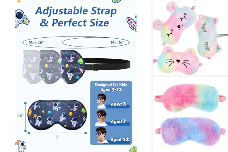 Detailed view of Best Sleep Eye Masks for Kids: Top 10 Picks for Better Sleep