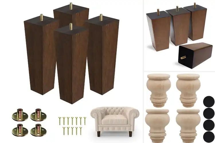 Detailed view of Best Solid Wood Legs