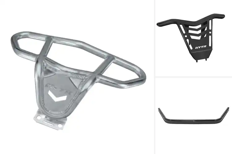 Detailed view of Best Sporty Front Grab Bar Design