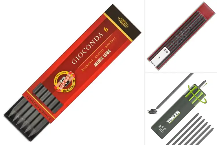 Detailed view of Best Thick Graphite Leads: Top 10 Picks for Bold, Smooth Art