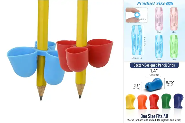Detailed view of Best Three Finger Grip Pencils For Fatigue Free Writing