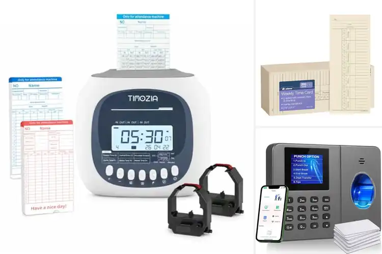 Detailed view of Best Time Clock Cards For Small Businesses