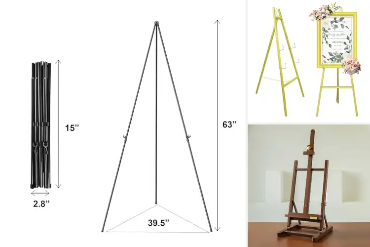Detailed view of Best ToolFree Assembly Easels