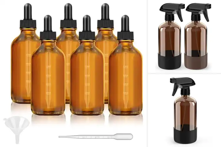 Detailed view of Best UV Protection Glass Bottles